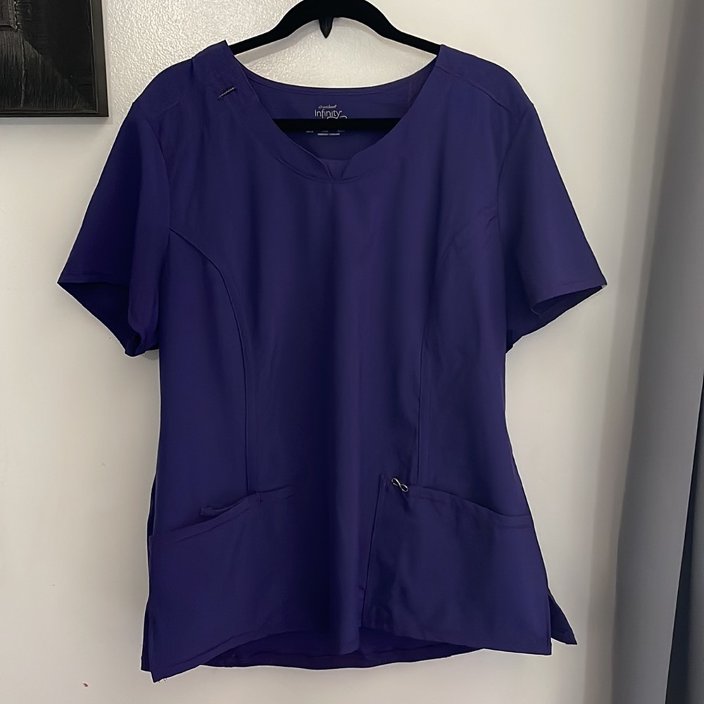 Cherokee infinity Cute Purple scrub set!